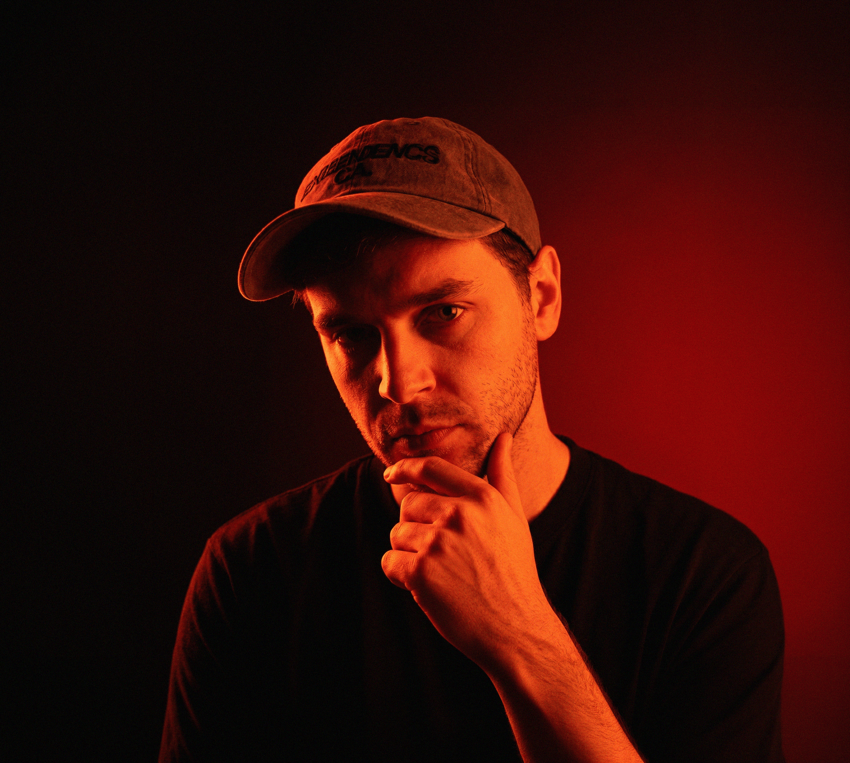 man in black zip up jacket