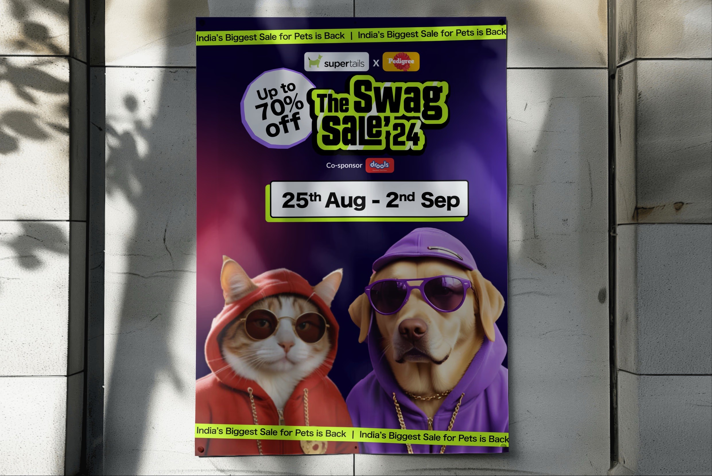 swag sale banner