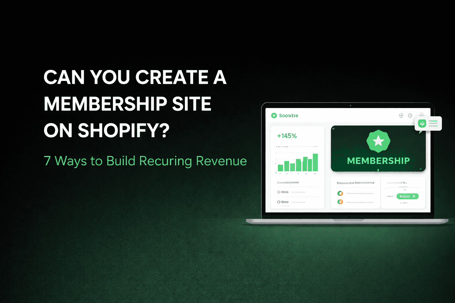 7 proven models to build recurring revenue on Shopify. And why only one consistently drives +100% LTV.