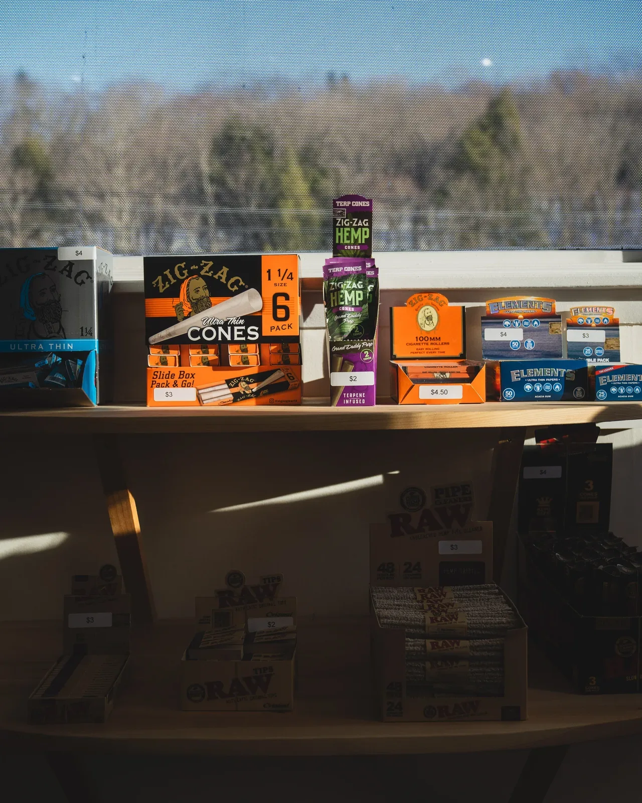 Interior of Sunkissed Farm Dispensary