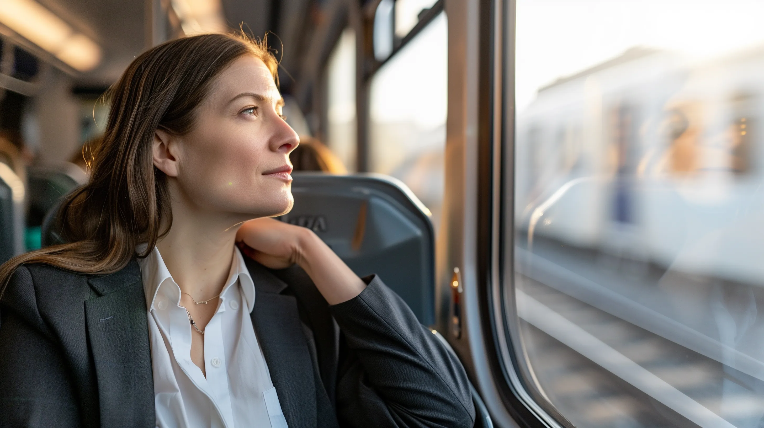Couple sitting apart on couch, looking away, with soft light representing hope for reconnection