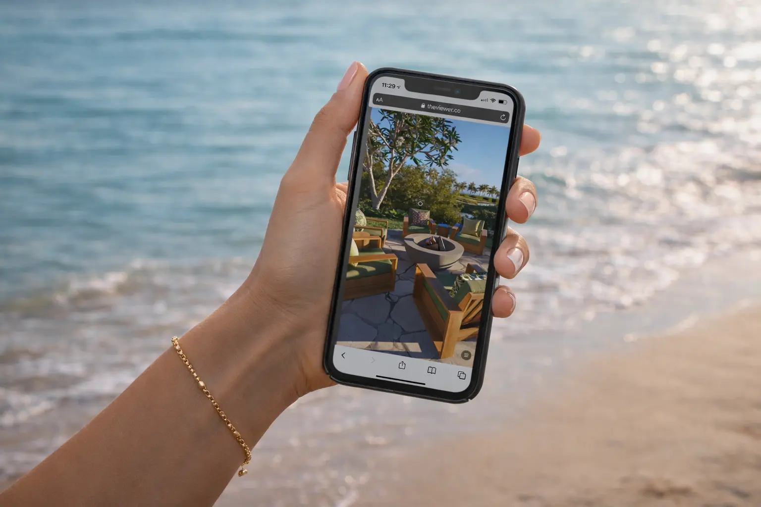 Dom Pérignon vineyards from the sky