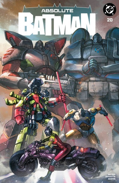 Absolute Batman #20 Alan Quah Big Dex Comics Exclusive Trade Dress Variant featuring Batman in a dark, cinematic illustrated style, preorder comic book collectible