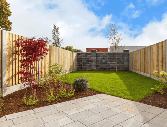 Back garden | Lorrin Lodge | Rathnew Co Wicklow