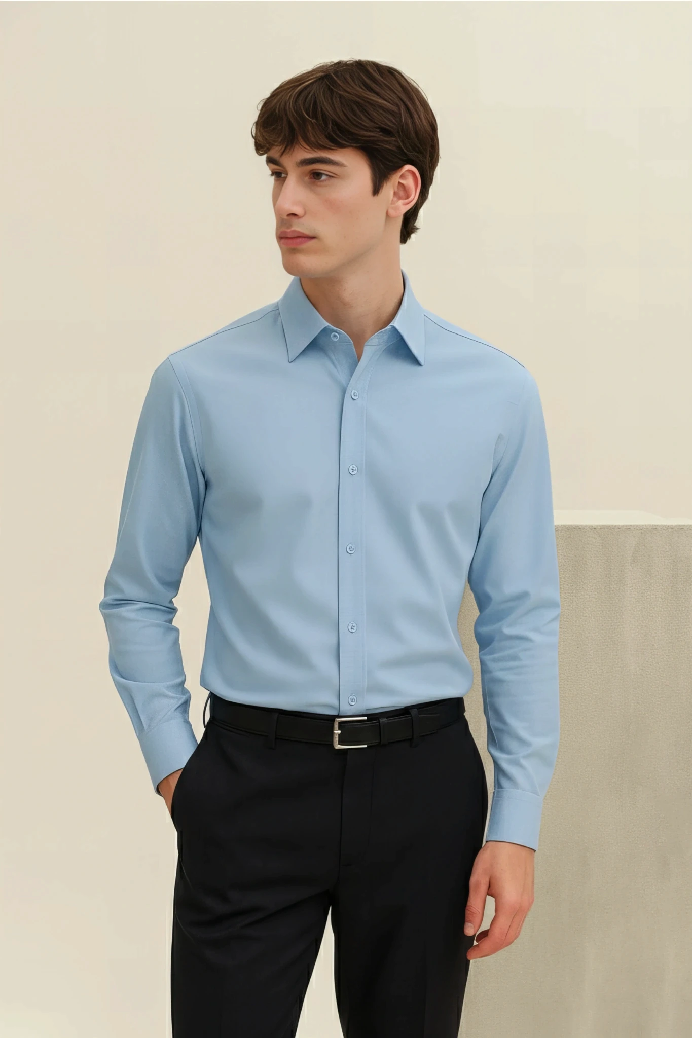 Classic Shirt in Sky Blue