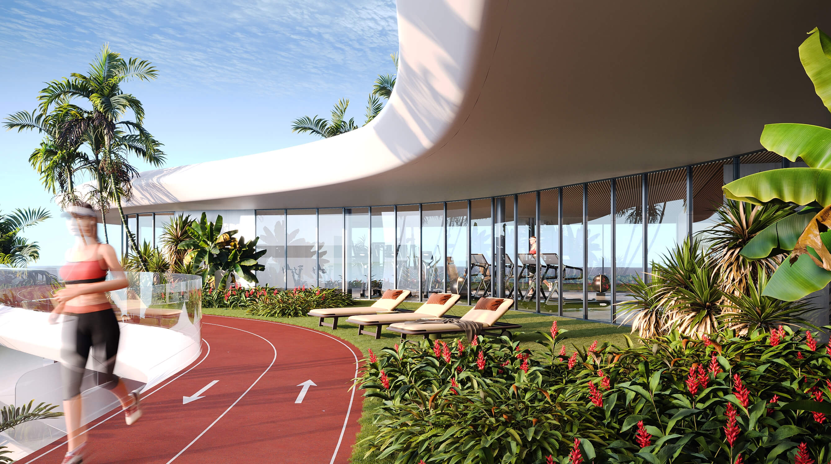 Trussardi Residences Jog Track