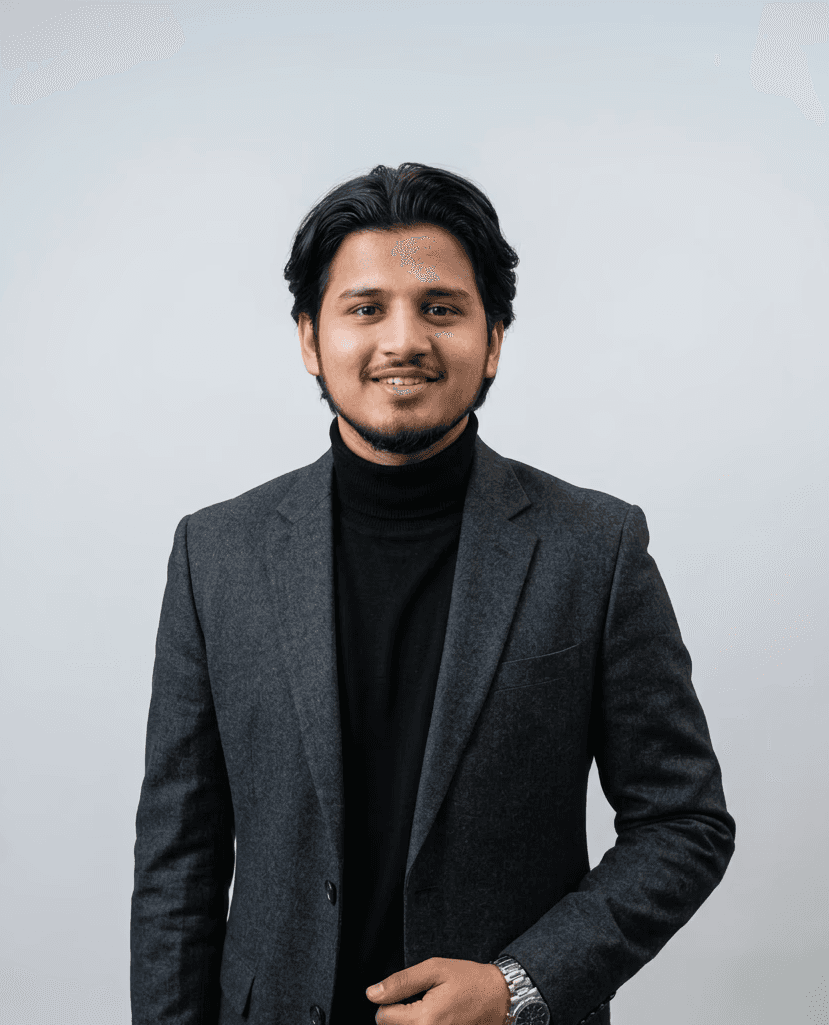 Portrait of portfolio creator