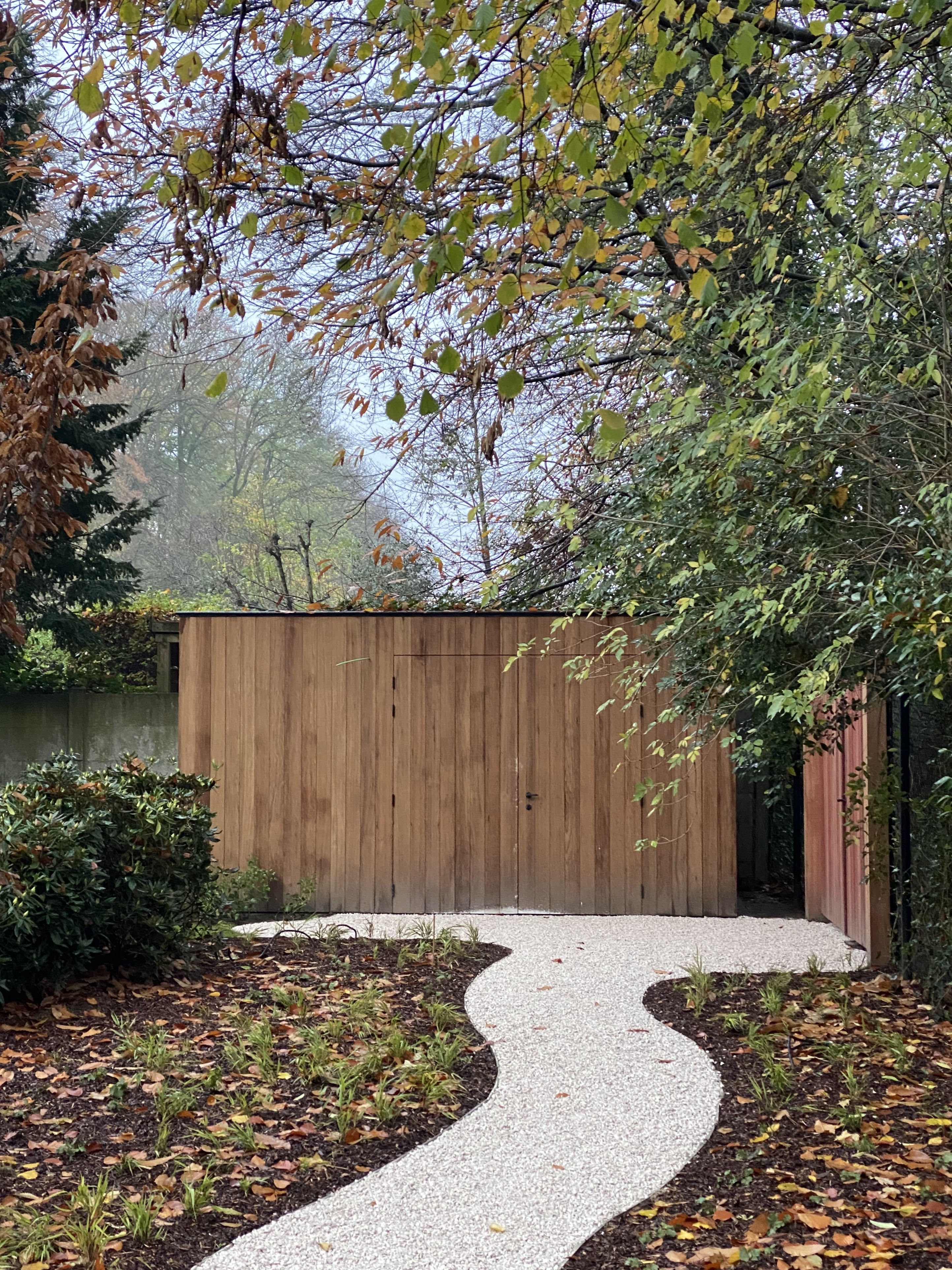 Project H.E. – custom wooden garden shed by Out-Standing