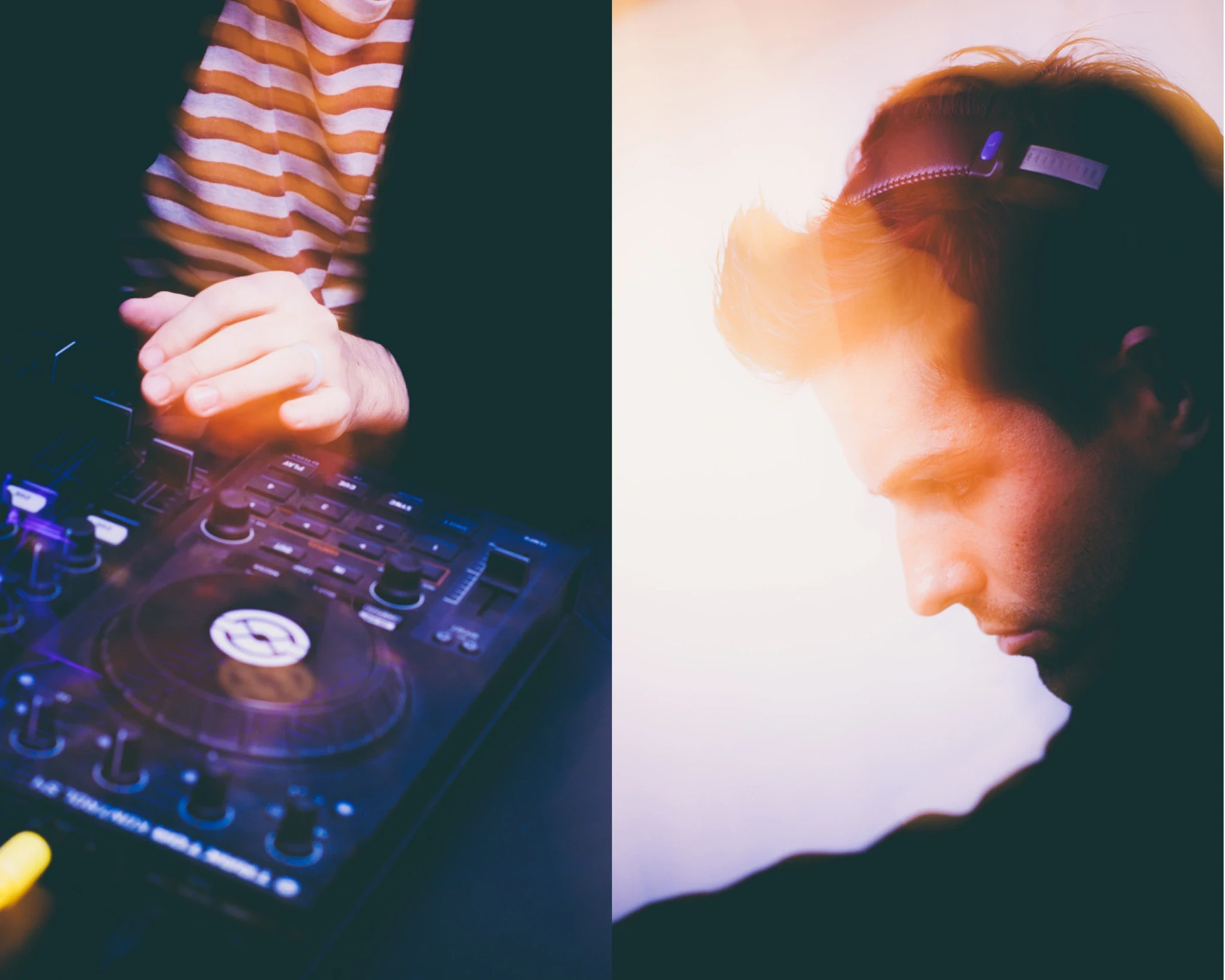 Image of Keith Paul Acton DJing