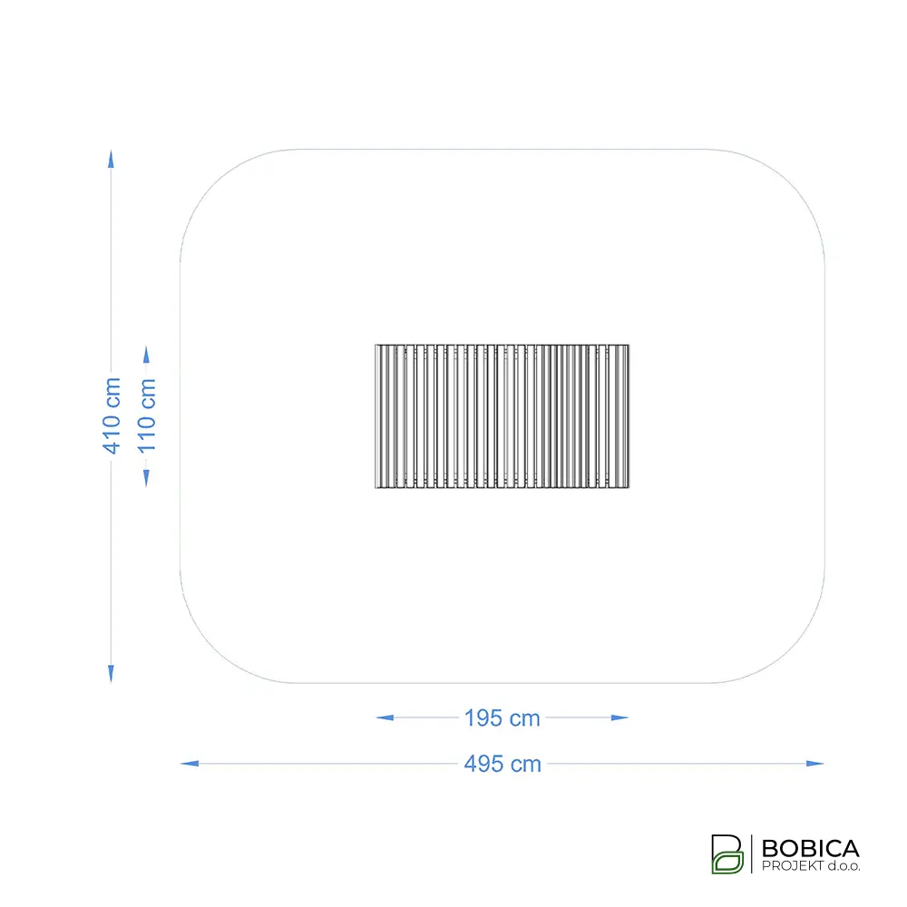 Urbana ležaljka – Linea Relax S (Jednosjed)