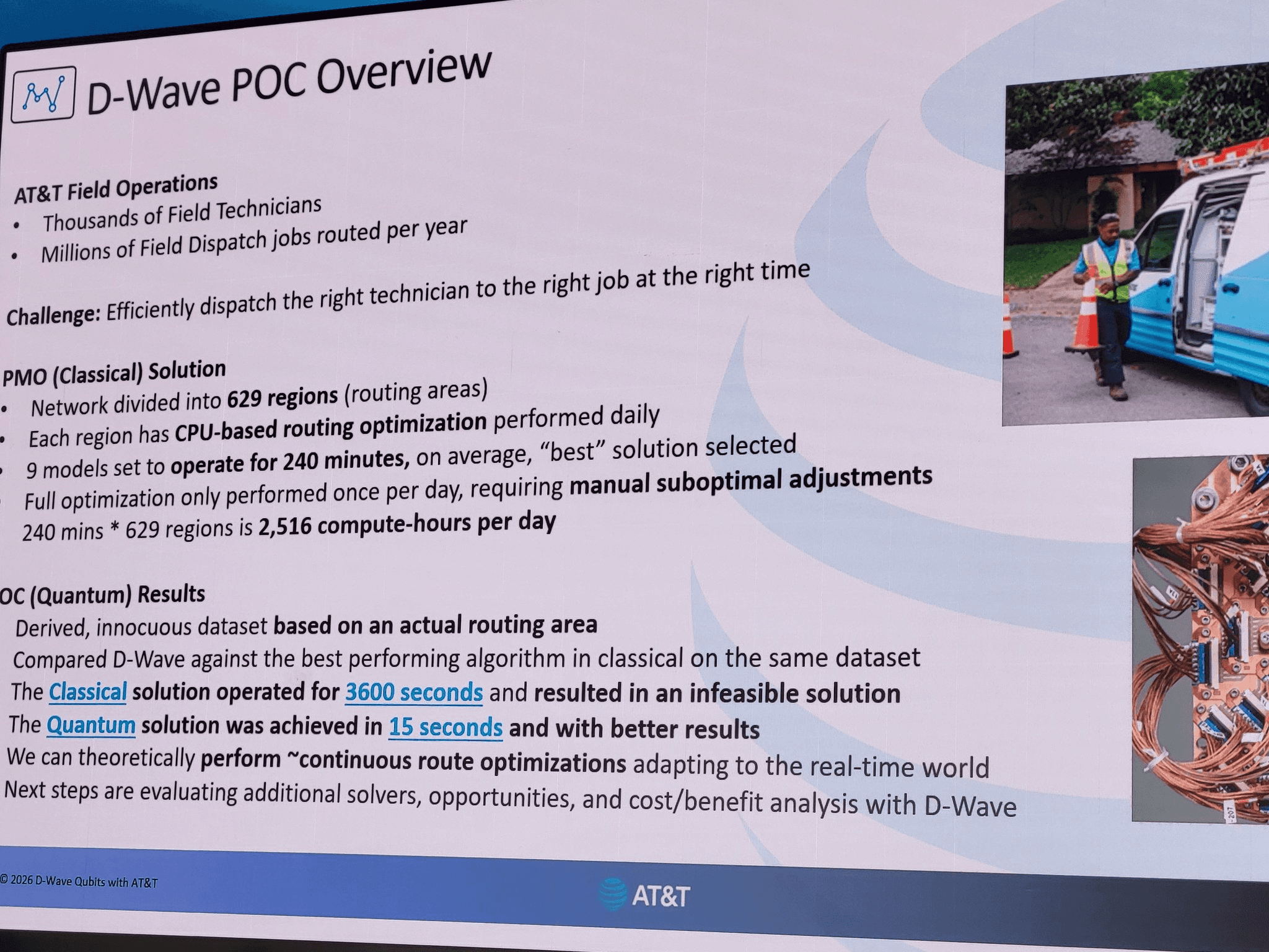 AT&T is running quantum network pilots. This is not speculative… the enterprise pipeline is being built.