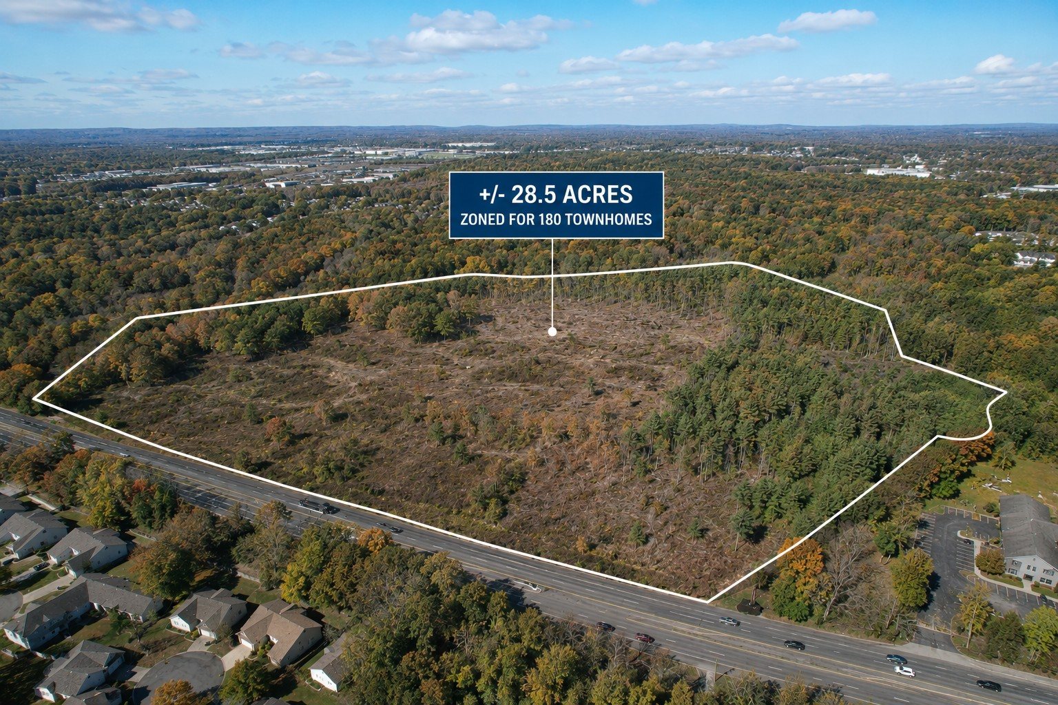180-unit Townhome Community property in Hartford County, CT