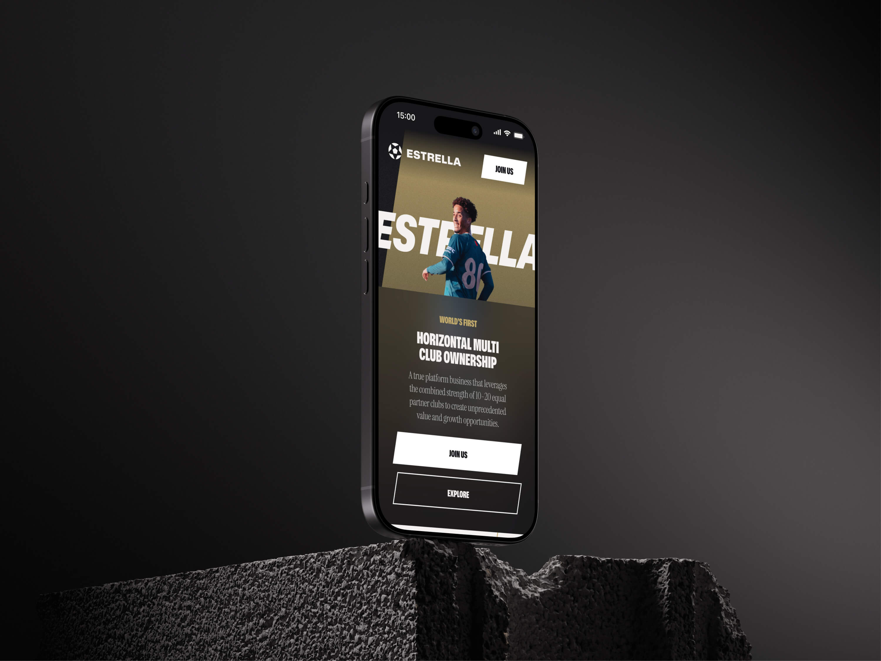 Estrella Football Group Mobile Version