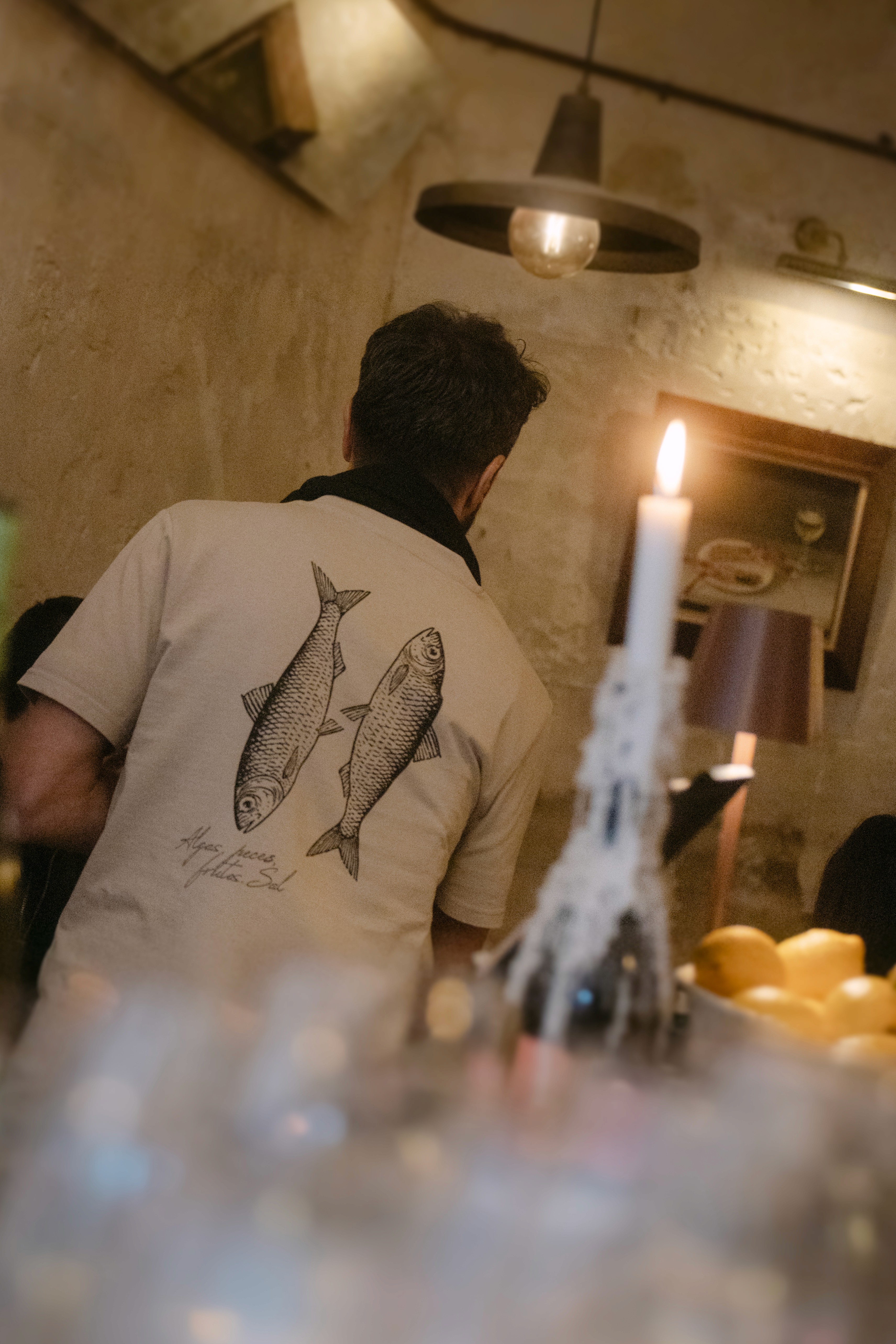 Striking Red Portrait