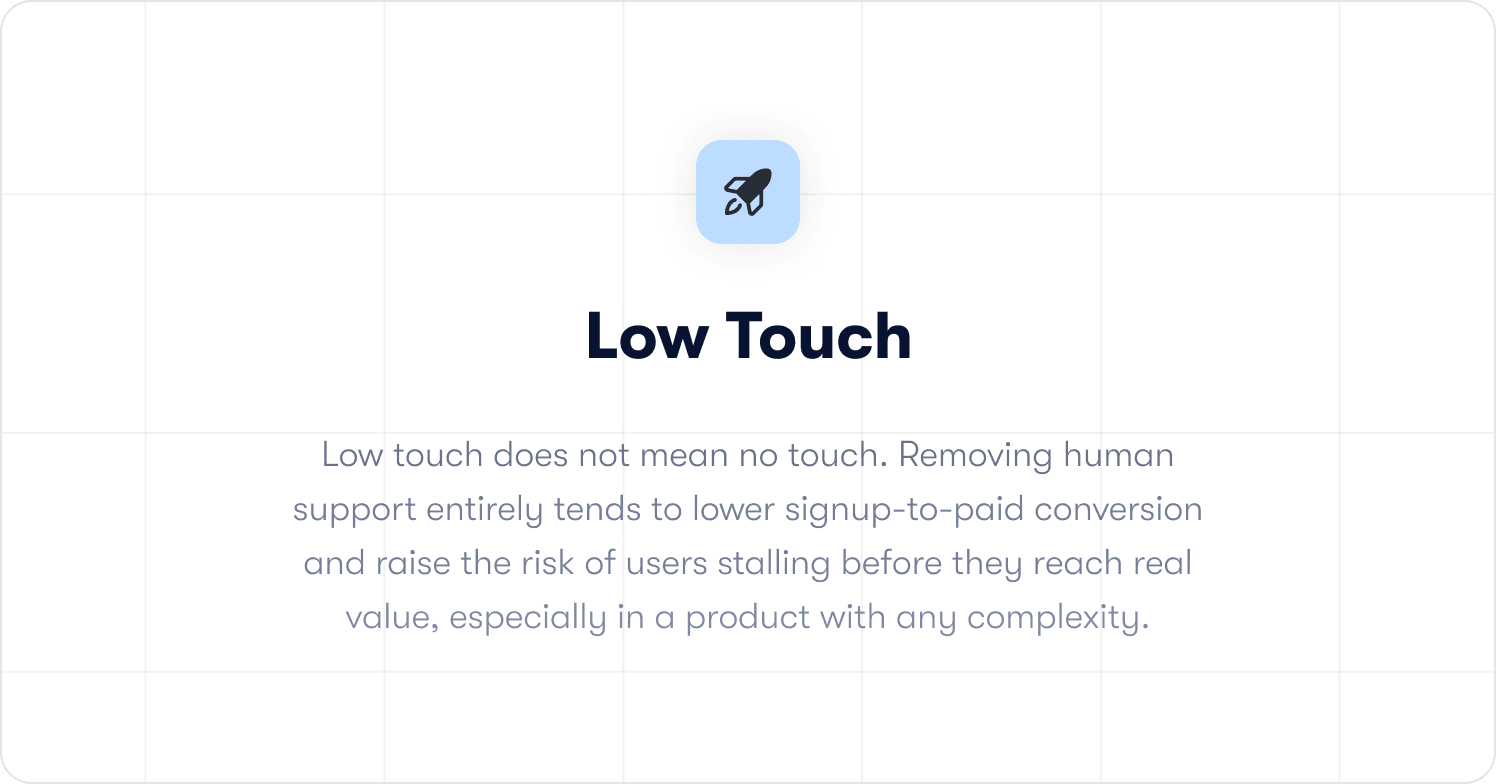 low touch definition