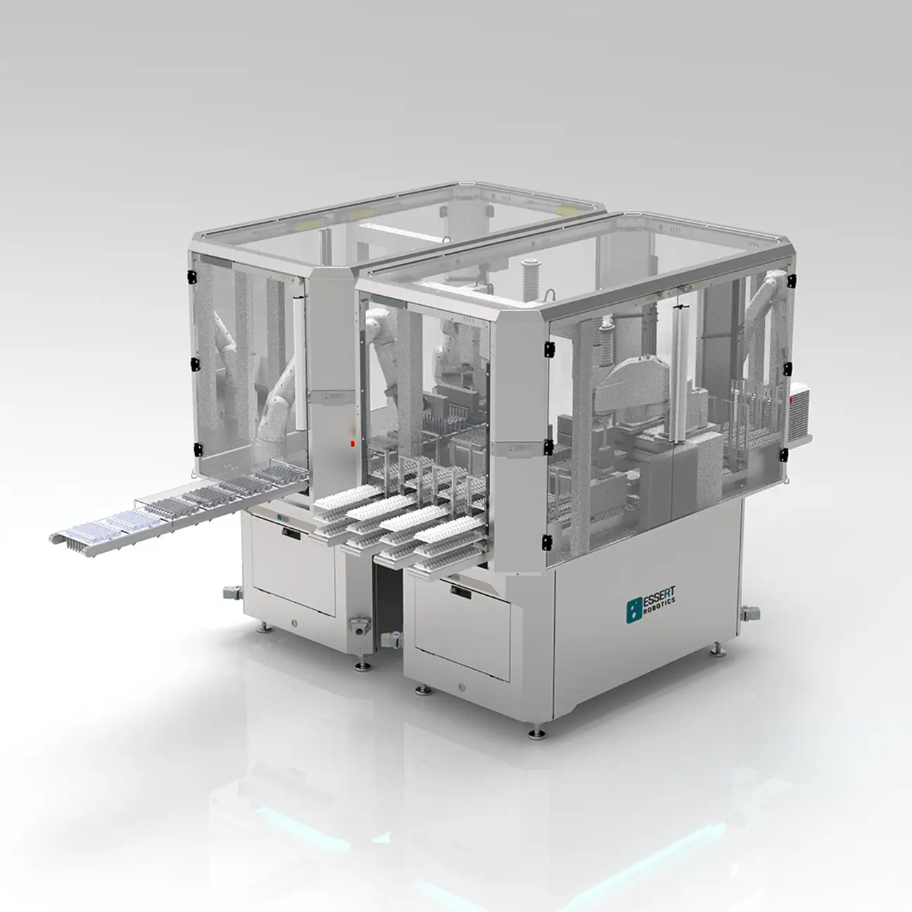 Tub Rondo Tray automation with to modular modules