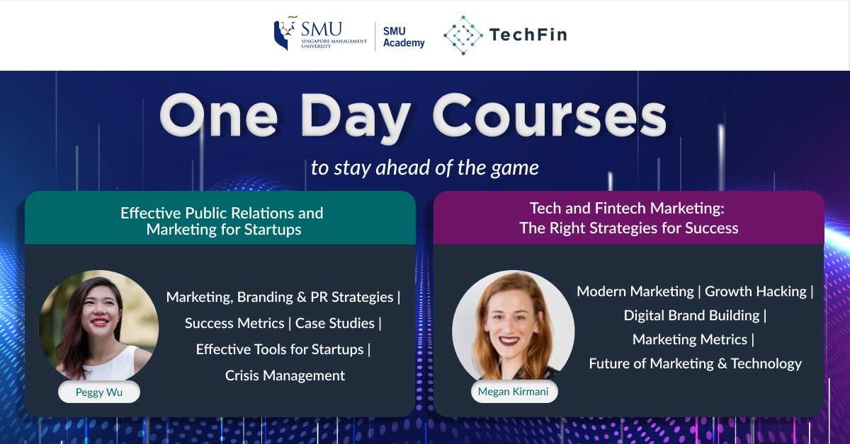 SMU TechFin Tech Marketing Programmes