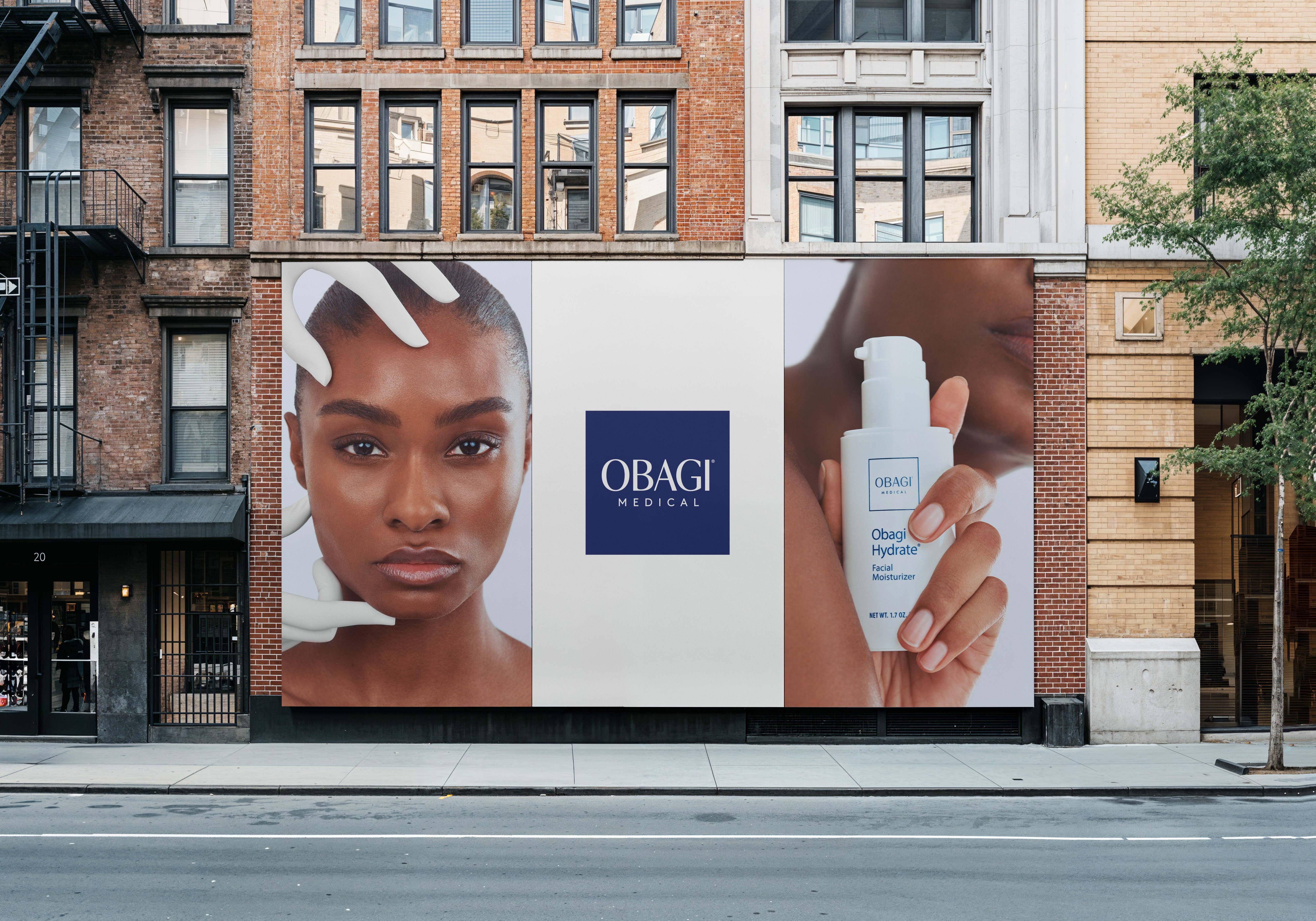 Abstract white folds create a minimalist design.