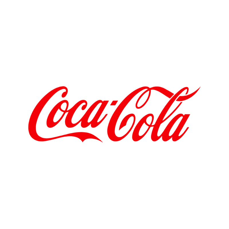 Logotipo da Coca-Cola.