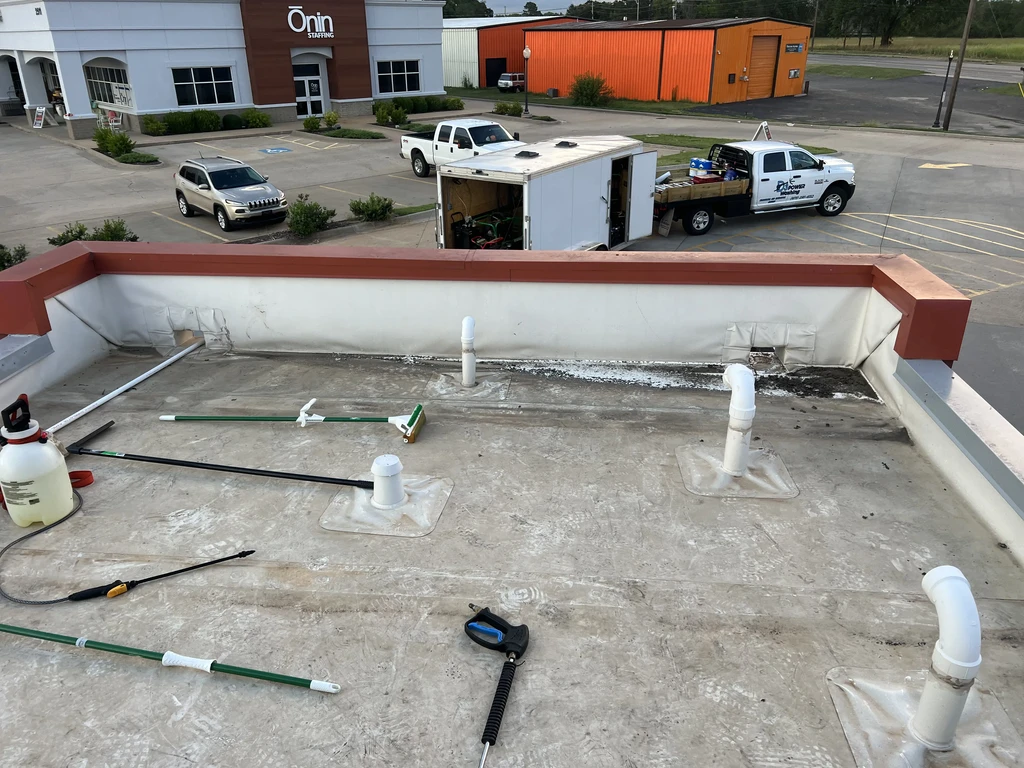 Commercial Roof Cleaning and Pressure Washing