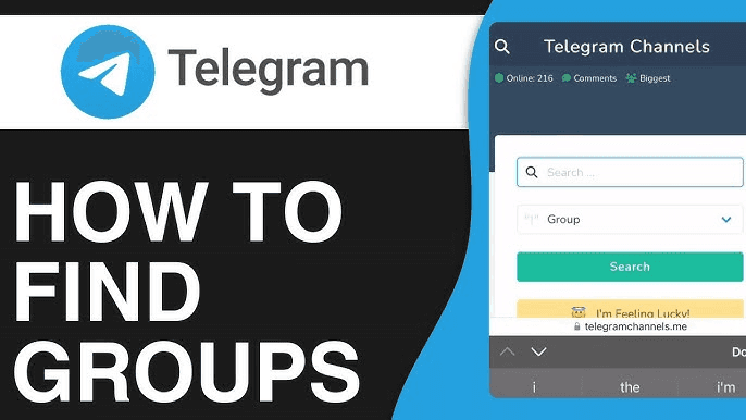 How to find telegram groups