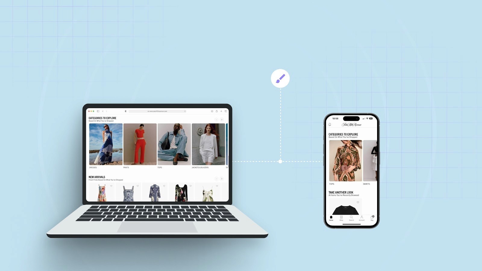 Saks’s AI-Powered Personalized Homepage