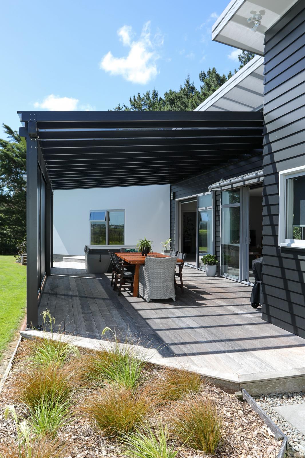 Clear Glaze pergola
