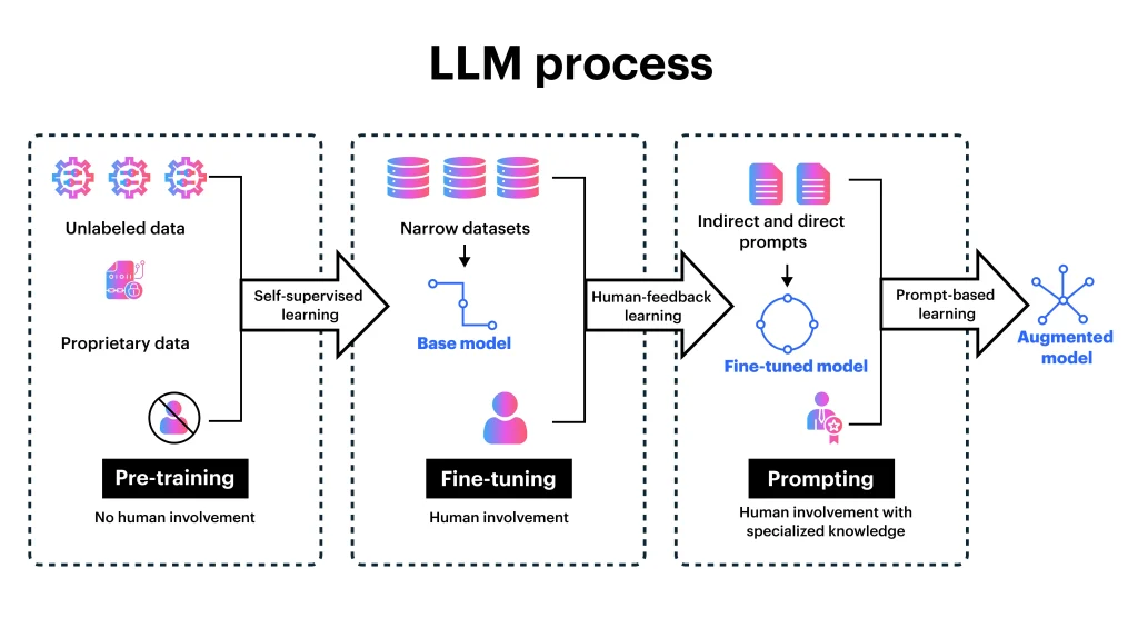 LLM process