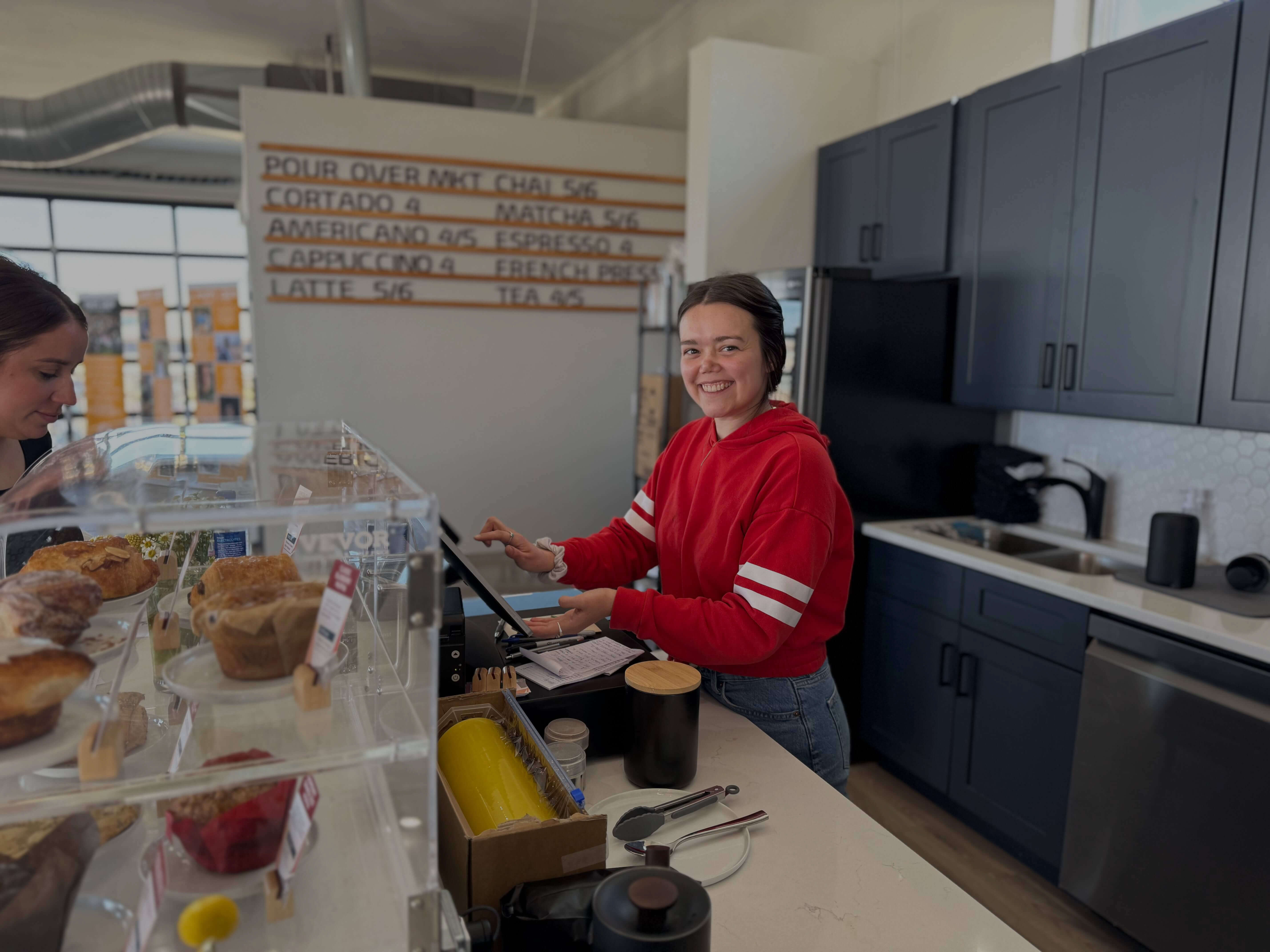 Image of a coffee Barista