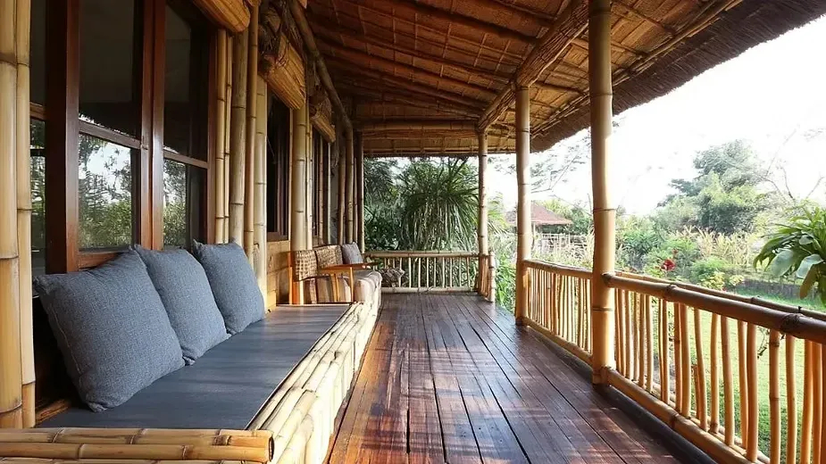 Simple Bamboo Decking and Patios Design.webp