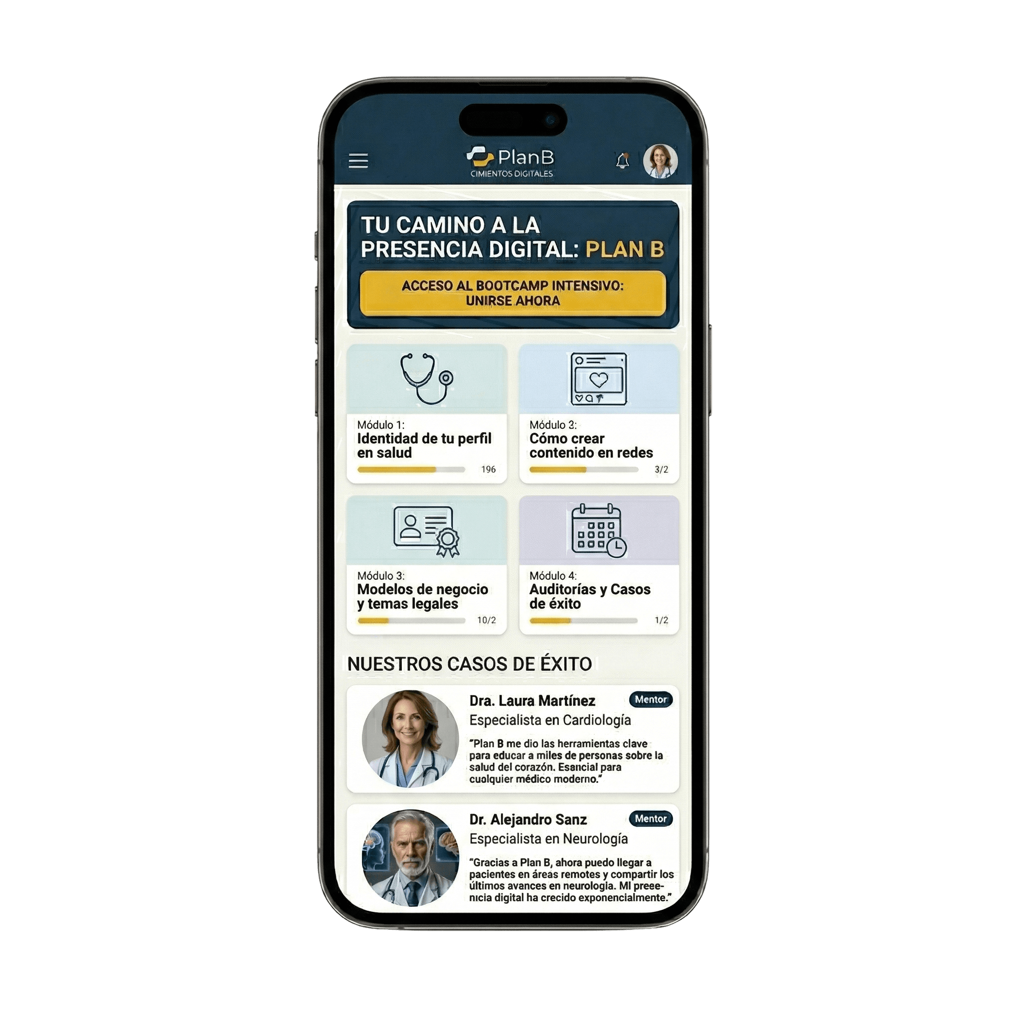 Plan B - Medicina - Marca Digital - Marketing para médicos