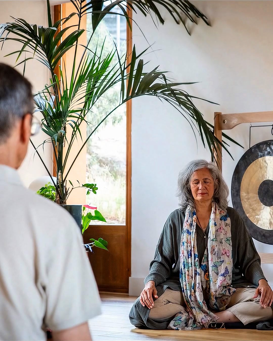 Athlete winning a race