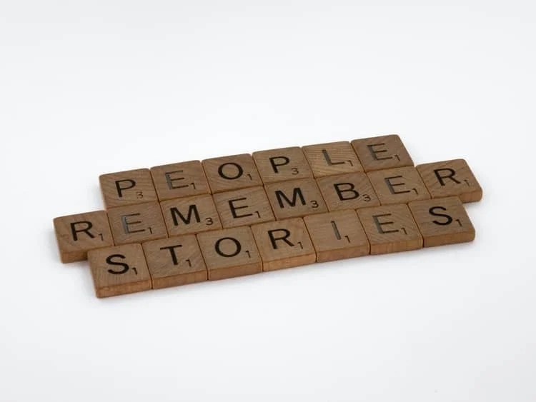 People remember stories