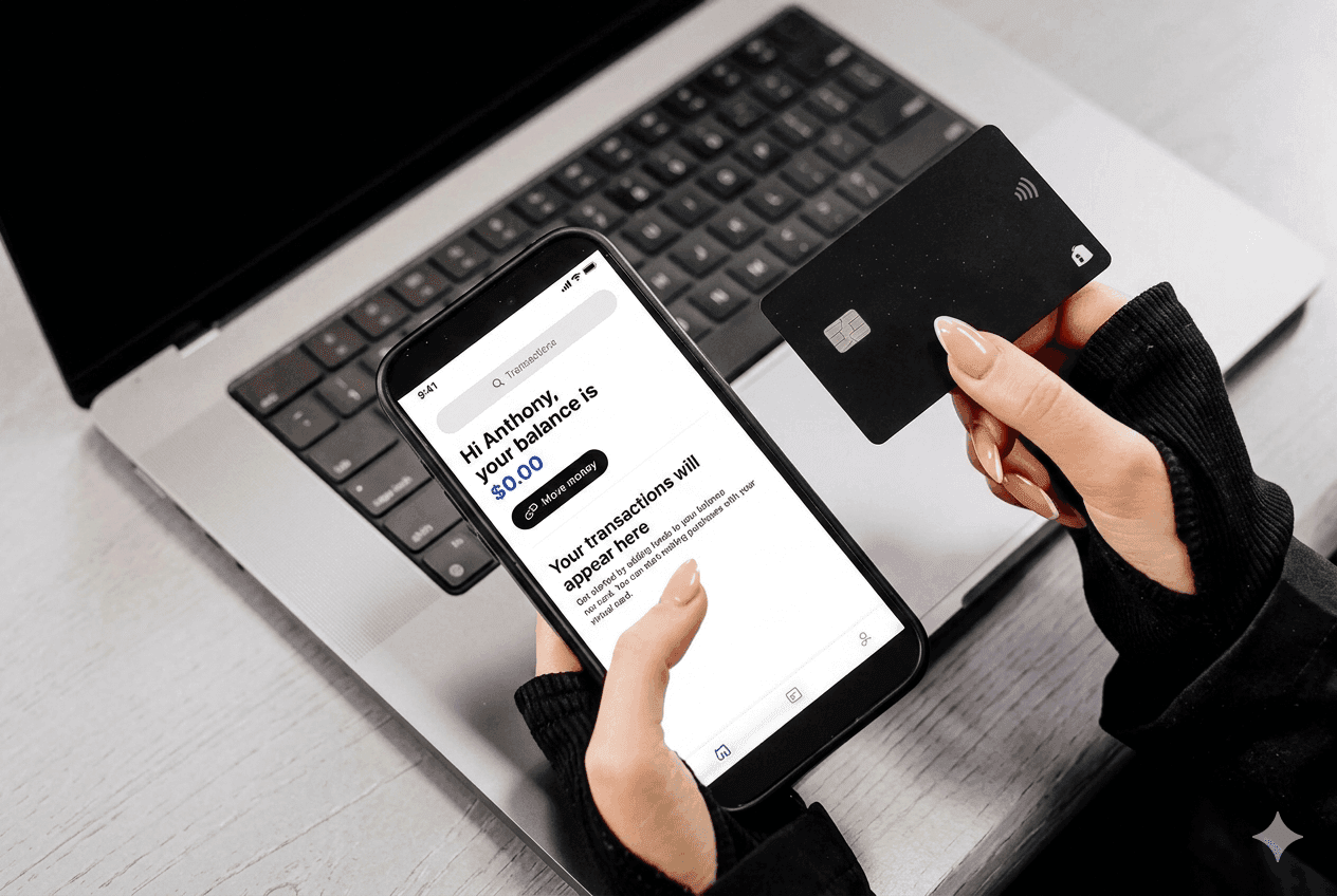 Shopify Balance homescreen