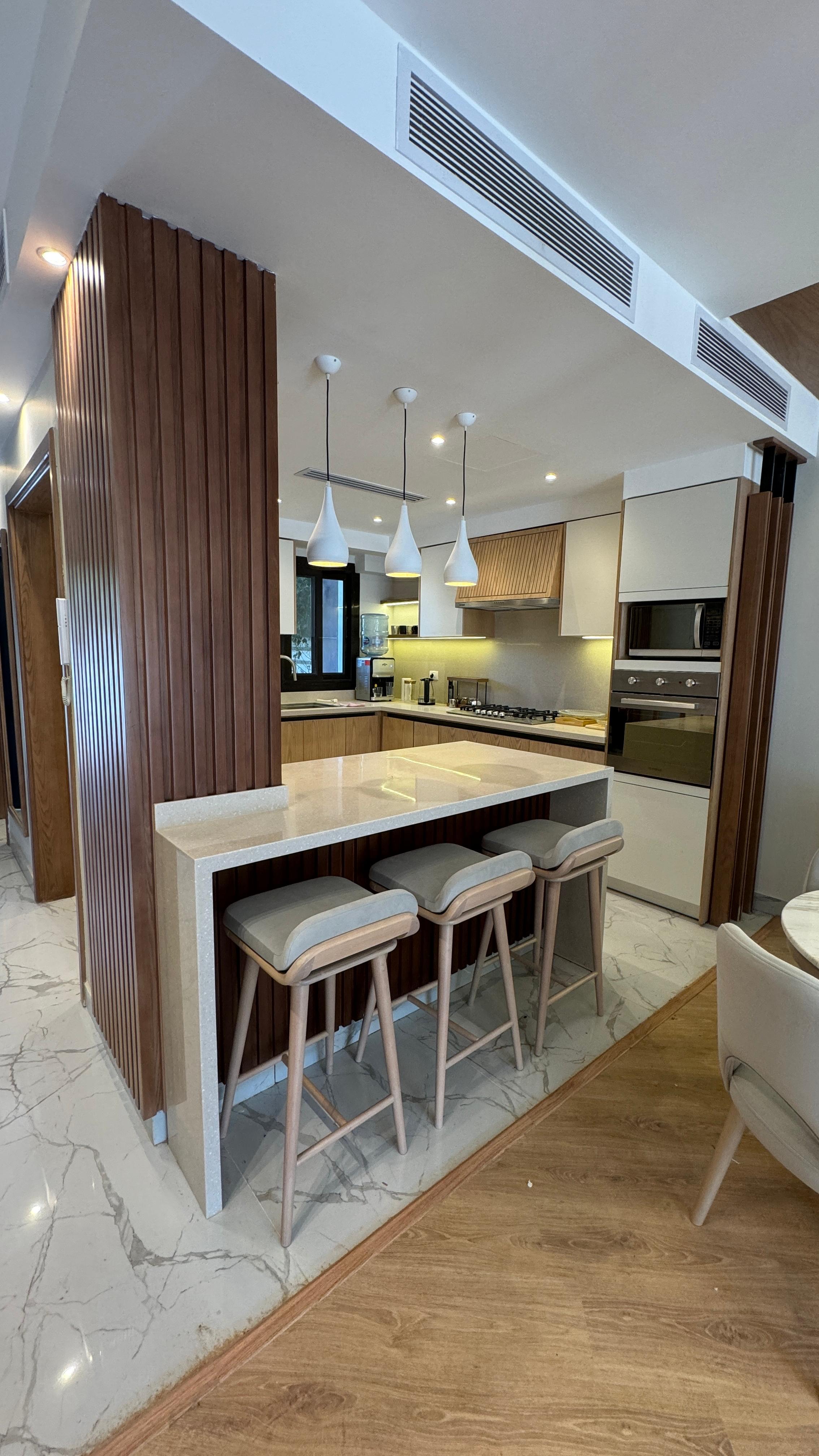 Project showcase image featuring a modern, refined interior.