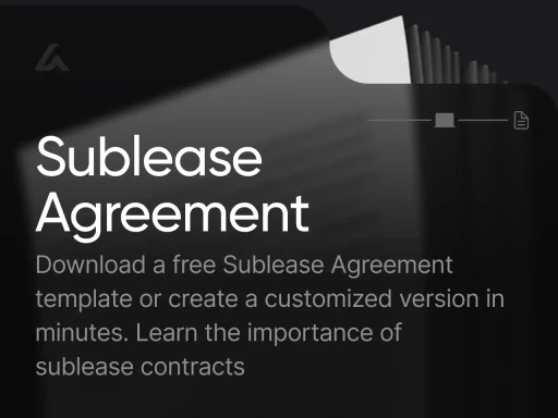 Sublease Agreement