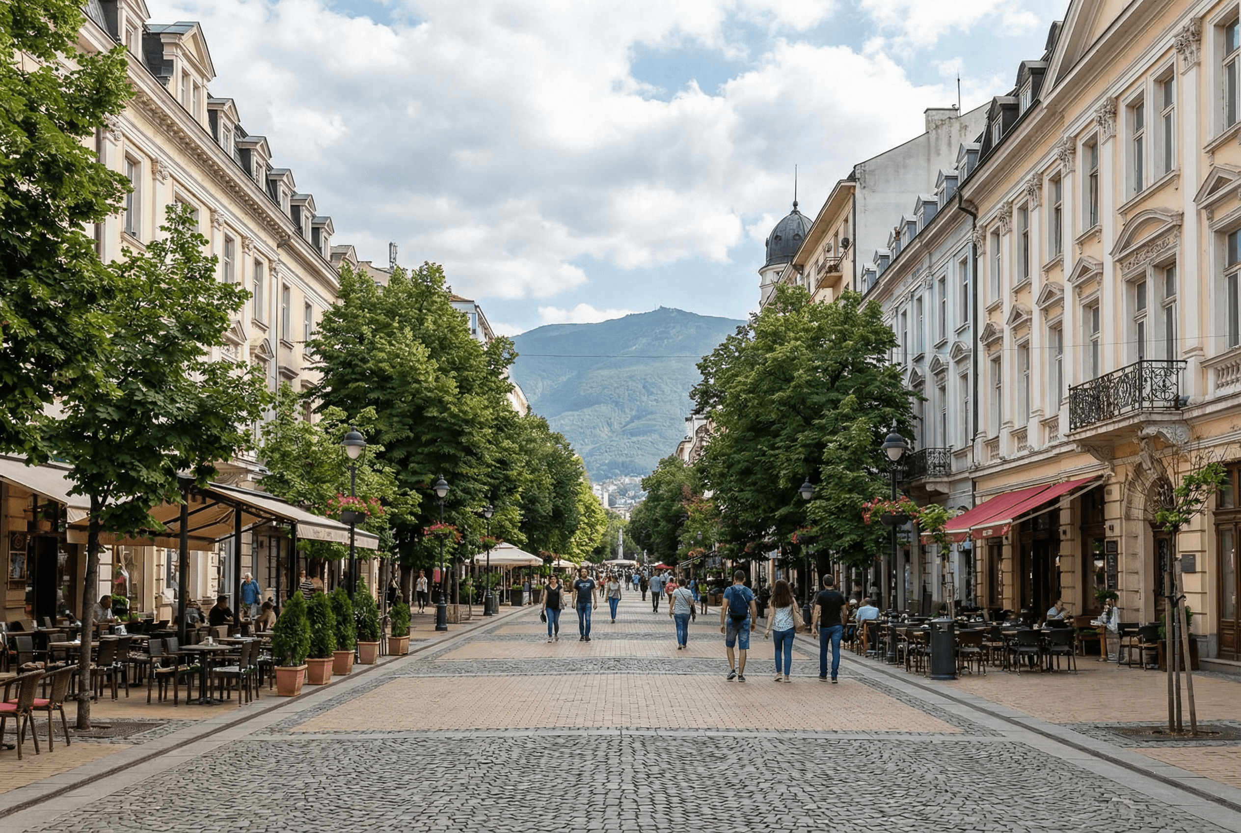 Stroll Down Vitosha Boulevard