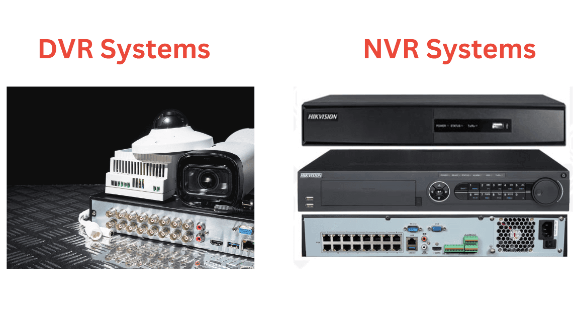 NVR and DVR systems