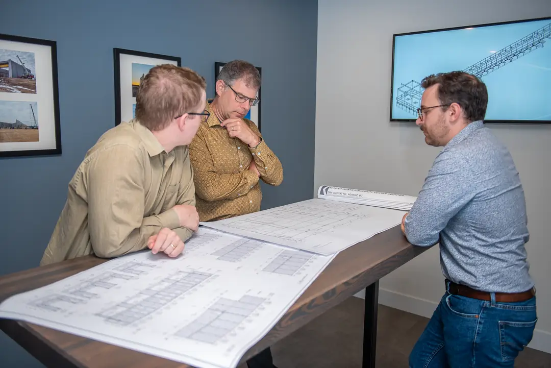 Kerkhoff Engineering brand photography featuring people in a professional setting