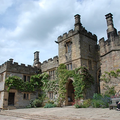 External photo of haddon hall derbyshire