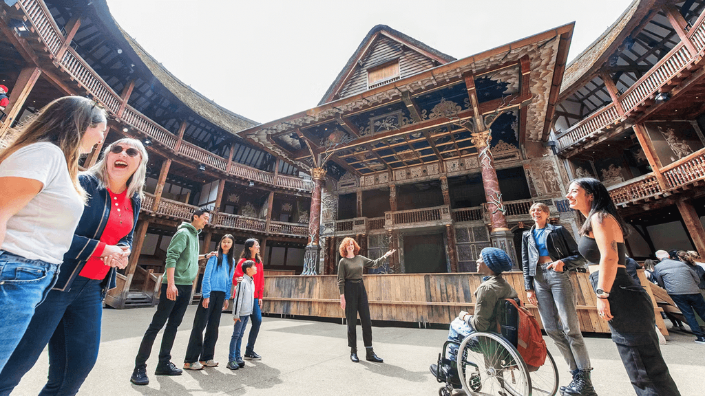 Guidet tur i Shakespeare's Globe i London