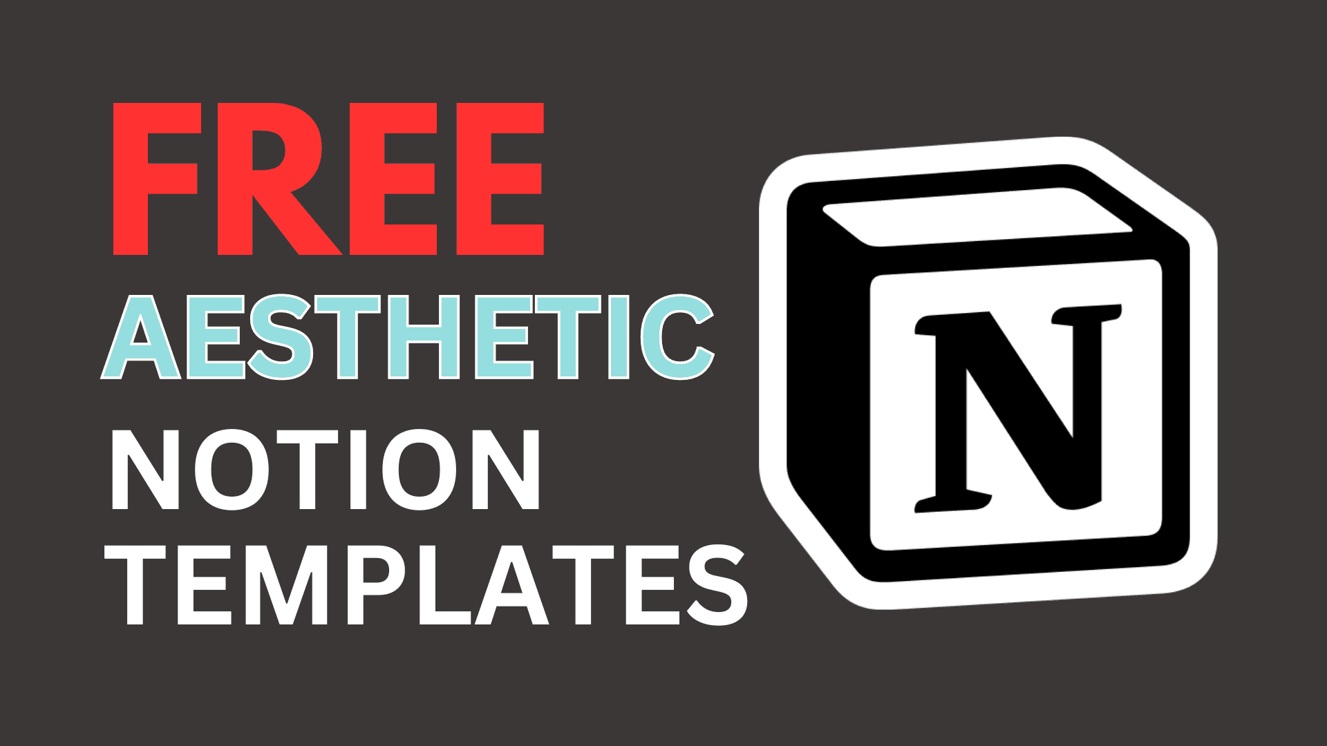 Best Free Aesthetic Notion Templates 2024!