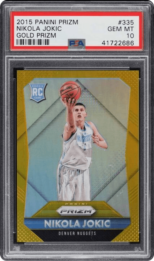 2015 Panini Prizm Gold Prizms Nikola Joki