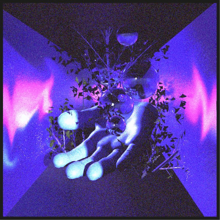 Screenshot of a dark-themed software interface displaying a welcome message and featured images. Mountain backdrop visible.