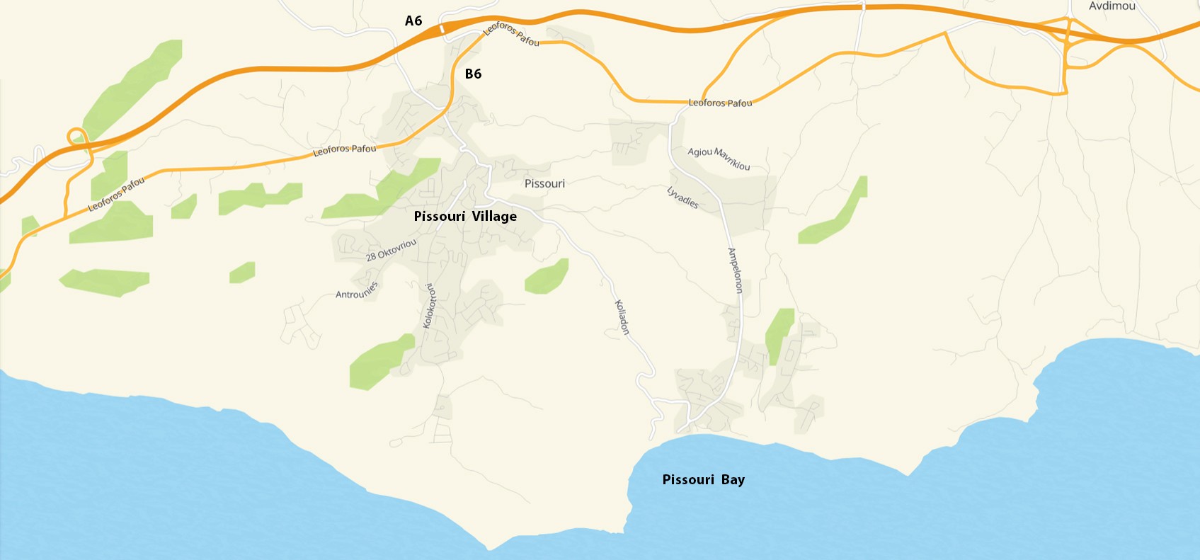 Pissouri beach