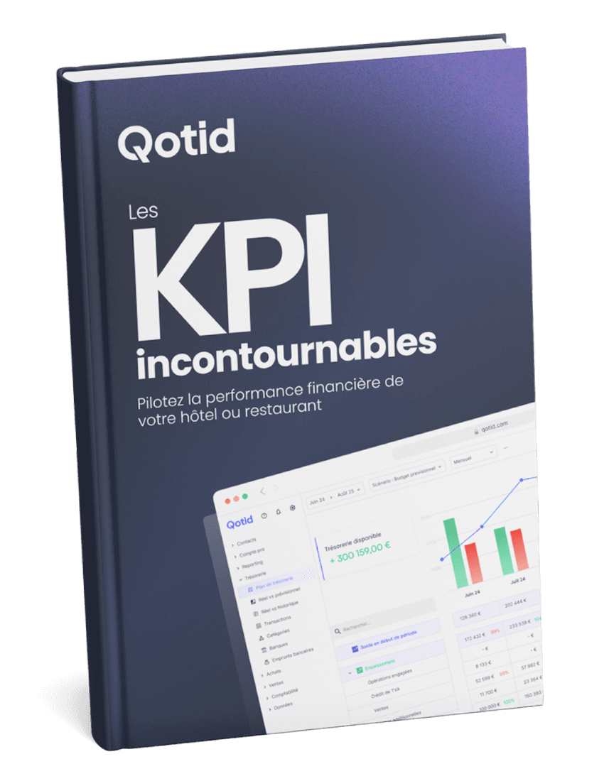 Visual presenting the white paper on KPIs in hospitality and catering