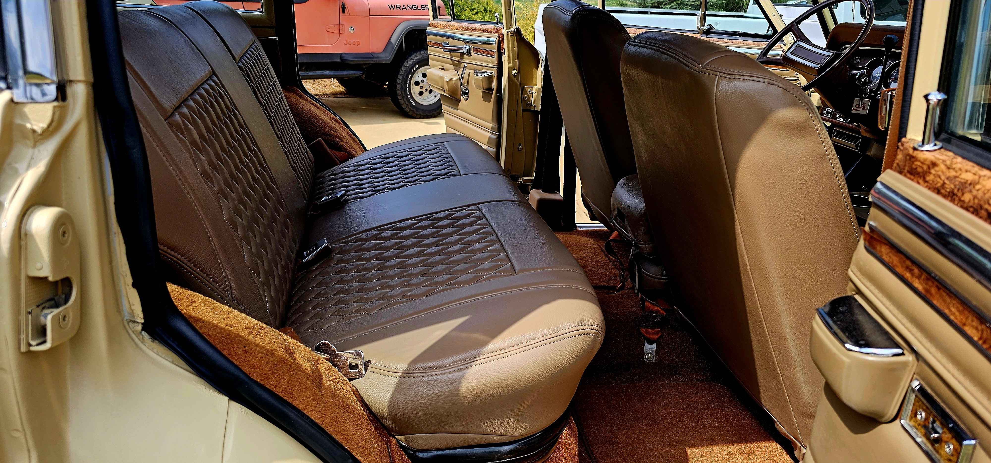 Full, complete detail on a 1983 Jeep Wagoneer  performed on-site in Cartersville.