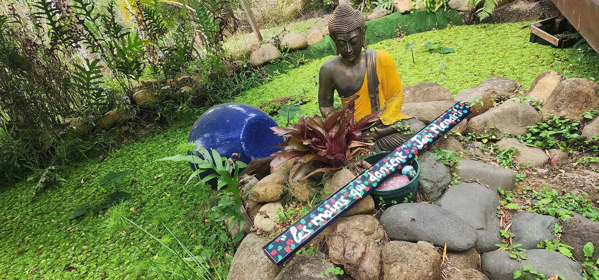 Statue de Bouddha - Oasis de Tendéa