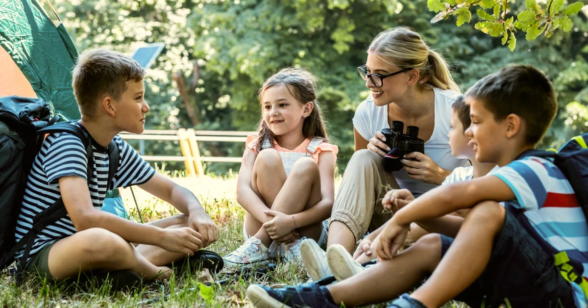 Kids Learning Outdoor 1