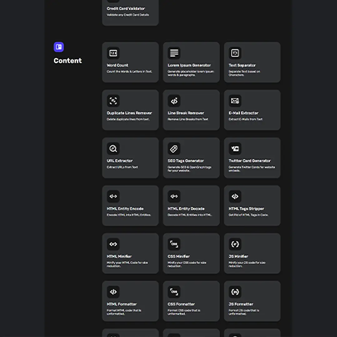 A view of the eToolshub contact form, designed for users to request new tools or provide feedback, presented in a sleek, accessible layout.